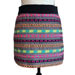 Milly Multicolor Mini Skirt
